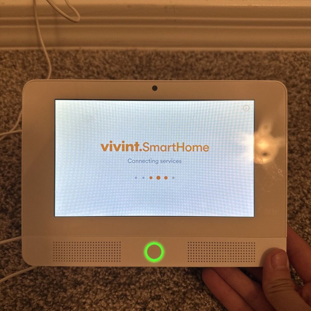 Vivint Glance Smart Home Display V-SHD1 Control Panel W/ Adapter Tested Works